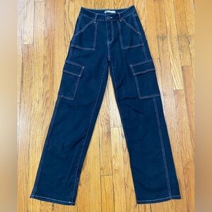 High-rise, cargo pants by SO